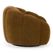 Thune - Modern Brown Fabric Swivel Accent Chair