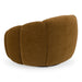 Thune - Modern Brown Fabric Swivel Accent Chair