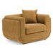 Tiene - Modern Orange Fabric Chair