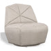 Tomlin - Contemporary Grey Woven Fabric Accent Chair