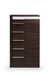 Torino Modern Brown Oak & Grey Chest