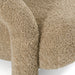 Trevor - Modern Tan Fabric Accent Chair