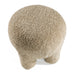Trevor - Modern Tan Fabric Ottoman