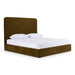 Trieste - Modern Brown Fabric Bed