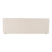 Tyree - Modern Tufted Off-White Fabric Bed
