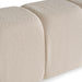 Tyree - Modern Tufted Off-White Fabric Bed