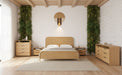Dresden - Modern Natural Acacia Bed