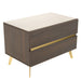 Velondra - Modern Eucalypto + Marble 4-Piece Bedroom Set