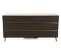 Velondra - Modern Eucalypto + Marble Dresser
