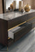 Velondra - Queen Modern Eucalypto + Marble Bedroom Set
