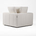Vicki - Modern Off-White Fabric Modular Corner Seat