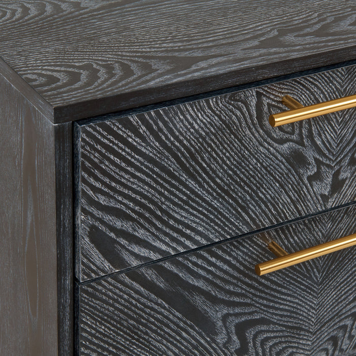 Diana - Modern Grey Ash Nightstand
