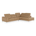 Viola - Italian Contemporary Deserto Leather Right Facing Sectional Sofa
