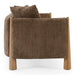 Voight - Contemporary Brown Fabric Sofa