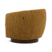 Wendt - Modern Mustard Fabric Swivel Accent Chair