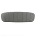 Yolonda - Modern Curved Light Grey Fabric Sofa