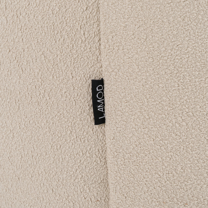 Yolonda - Modern Beige Fabric Bed