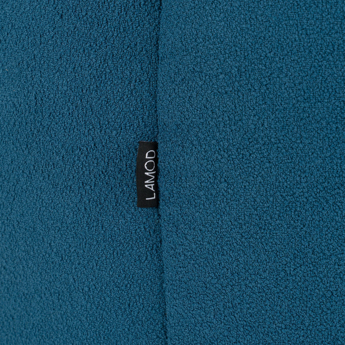 Yolonda - Modern Dark Teal Fabric Bed
