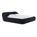 Yolonda - Modern Black Fabric Bed