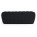 Yolonda - Modern Black Fabric Bed
