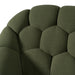 Yolonda - Modern Green Fabric Bed